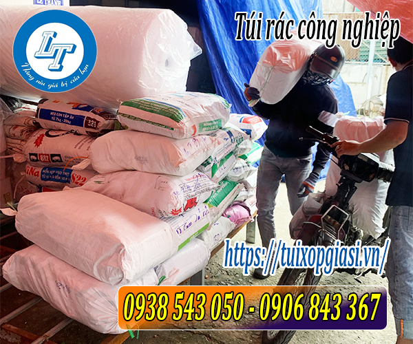 Sỉ túi rác công nghiệp cho khách