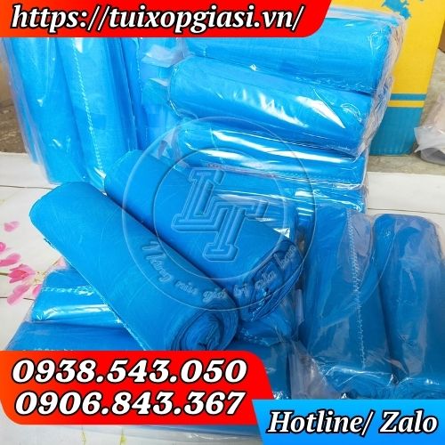 Túi đựng rác cuộn xanh