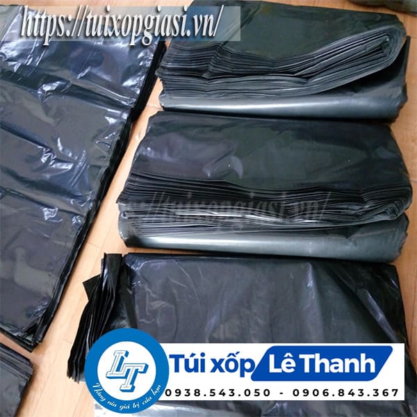 Sỉ túi xốp đen bóng đẹp giá tốt