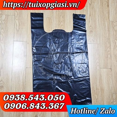 Túi xốp đen bóng