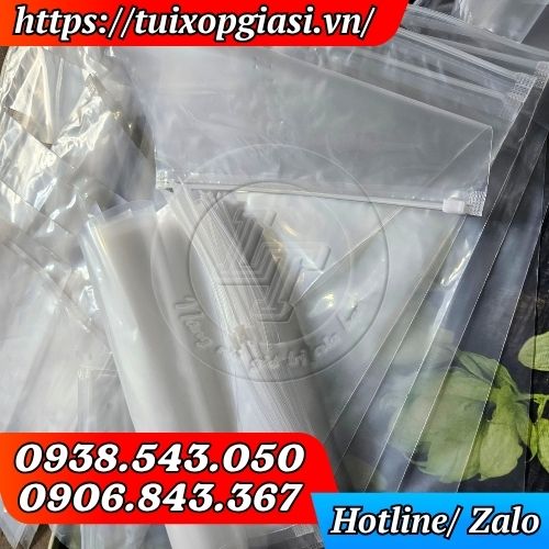 Sỉ túi zip khoá kéo toàn quốc