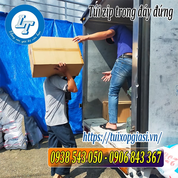 Sỉ túi zip trong đáy đứng giá rẻ miền nam