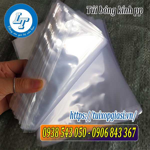 Sỉ và lẻ túi bóng kính pp