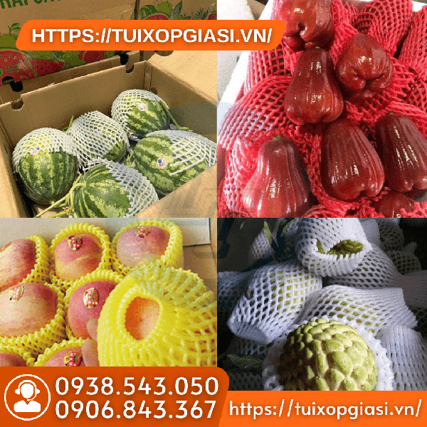 Sỉ xốp lưới bọc trái cây