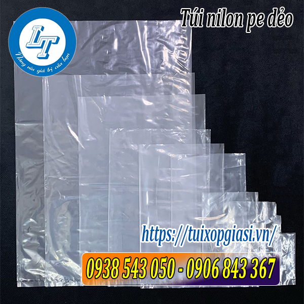 Size túi nilon pe dẻo Size túi nilon pe dẻo