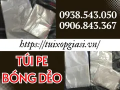Túi pe bóng dẻo giá rẻ đủ kích cỡ