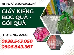 Bán các loại giấy kiếng bọc quà, gói quà giá rẻ