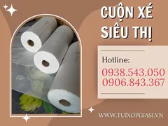 Bán cuộn xé siêu thị đựng thực phẩm giá rẻ