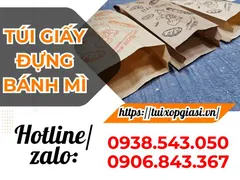 Bán giá rẻ TÚI GIẤY ĐỰNG BÁNH MÌ TPHCM