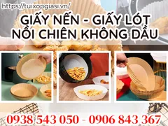 Bán giấy nến - giấy lót nồi chiên không dầu giá rẻ