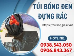 Bán túi bóng đen đựng rác, gói hàng giá rẻ Hồ Chí Minh