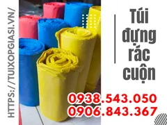 Bán túi đựng rác cuộn tiểu, trung, đại giá rẻ HCM
