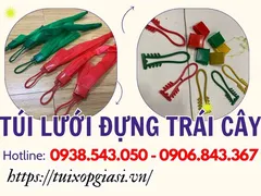 Bán túi lưới đựng trái cây đủ màu giá rẻ