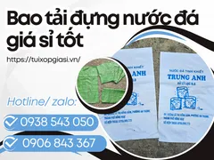 Bao tải đựng nước đá giá sỉ tốt