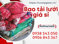 Bao tải lưới giá sỉ đủ màu
