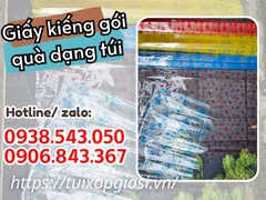 Bỏ sỉ GIẤY KIẾNG GÓI QUÀ DẠNG TÚI đủ màu giá rẻ
