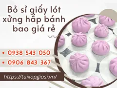 Bỏ sỉ giấy lót xửng hấp bánh bao giá rẻ