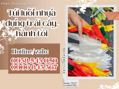 Chuyên sỉ túi lưới nhựa đựng trái cây, hành tỏi bao 50kg giá rẻ