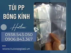 Chuyên sỉ túi pp bóng kính giá tốt hiện nay