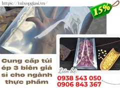 Cung cấp túi ép 3 biên giá sỉ cho ngành thực phẩm