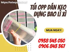 ĐỊA CHỈ BÁN TÚI OPP DÁN KEO ĐỰNG BAO LÌ XÌ GIÁ TỐT