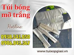 Địa chỉ bỏ sỉ túi bóng mỡ trắng giá rẻ tphcm
