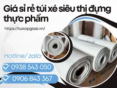 Giá sỉ rẻ túi xé siêu thị đựng thực phẩm