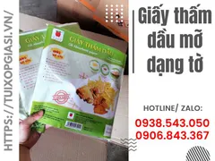 Giấy thấm dầu mỡ thực phẩm giá rẻ nhất HCM