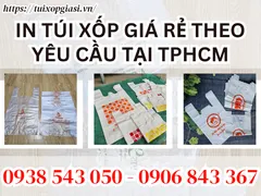 In túi xốp giá rẻ theo yêu cầu tại TPHCM
