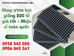 Khay ươm hạt giống 200 lỗ giá tốt – Nhận sỉ toàn quốc