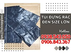 Kho sỉ túi đựng rác đen size lớn giá rẻ