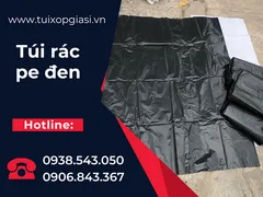 Mua sỉ túi rác pe đen 90x120 giá rẻ miền nam