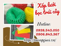 Mua sỉ xốp lưới bọc trái cây giá rẻ