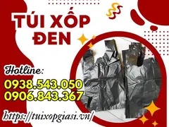 Mua túi xốp đen giá rẻ hcm