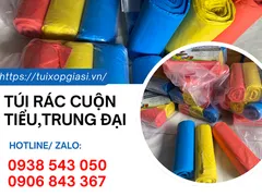NGUỒN LẤY SỈ TÚI RÁC CUỘN CỠ TIỂU, TRUNG, ĐẠI GIÁ RẺ