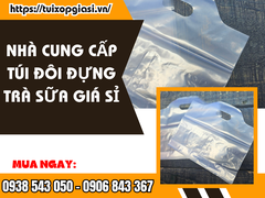 Nhà cung cấp túi đôi đựng trà sữa giá sỉ