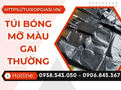 Nhà cung CẤP TÚI XỐP ĐEN ĐẸP giá rẻ tại HCM