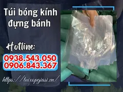 Nơi bán túi bóng kính đựng bánh giá rẻ chất lượng