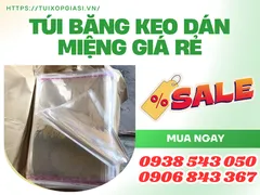 SỈ LẺ TÚI BĂNG KEO DÁN MIỆNG GIÁ RẺ CHO SHOP, CỬA HÀNG