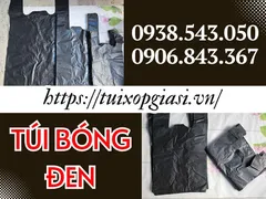 Sỉ túi bóng đen size từ 0.5kg đến 20kg giá rẻ