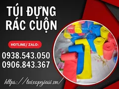 Sỉ túi đựng rác cuộn giá rẻ