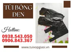 Túi bóng đen đẹp giá sỉ rẻ tphcm