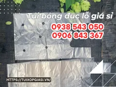 Túi bóng đục lỗ giá sỉ tại TPHCM – Nguồn hàng tận xưởng