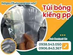 Túi bóng kiếng pp giá sỉ nhiều kích cỡ