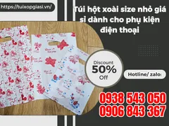 Túi hột xoài size nhỏ giá sỉ dành cho phụ kiện điện thoại