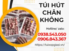 TÚI HÚT CHÂN KHÔNG 2 MẶT TRƠN đựng thực phẩm giá sỉ tốt nhất
