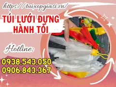 Túi lưới đựng hành tỏi giá rẻ chất lượng