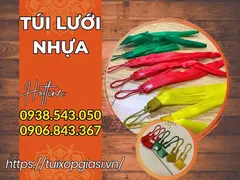 Túi lưới nhựa giá rẻ cho nhà cung cấp