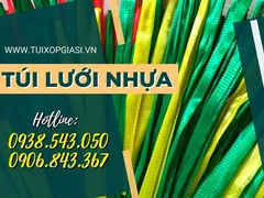 Túi lưới nhựa | túi lưới đựng trái cây giá rẻ