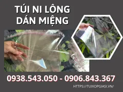 Túi ni lông dán miệng giá rẻ tphcm